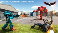 Voar Robô Águia - Músculo Carro Robô Transformar Screen Shot 3