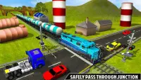 तेल टैंकर ट्रेन ड्राइव - ट्रेन परिवहन 2018 Screen Shot 1