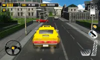電気自動車タクシードライバー NY市キャブタクシーゲーム 3D Car Simulator Screen Shot 2