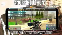Angry Bull Hunt - City Bull Shoot Simulator Screen Shot 3