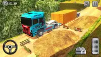 Transport routier de camion d'or de montée Screen Shot 15