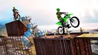 Mad Bike Stunts Free: Skill New Game Screen Shot 2