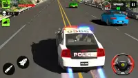 Policja pościg samochód Gry Screen Shot 3