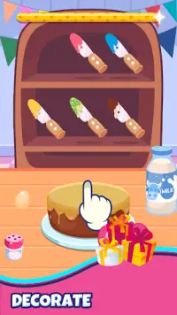 Birthday Cake Baking Games Screen Shot 2