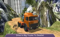 USAのトラック運転手：シアトルの丘 Screen Shot 0