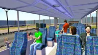 Внедорожный автобус Вождение Игры 2019 - Offroad Screen Shot 4