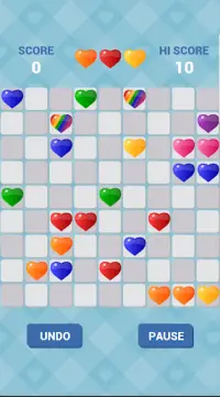 Color Lines: Match 5 Balls Puzzle Game Screen Shot 1