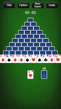 Pyramid Solitaire[card game] Screen Shot 11