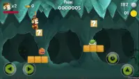 Super Monkey Rush World Runner Mobil Platform Game Screen Shot 3