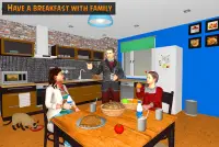 Handsome Virtual dad: Father Simulator Family life Screen Shot 0