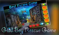 Best Escape Game - Glad Boy Rescue Game Screen Shot 1