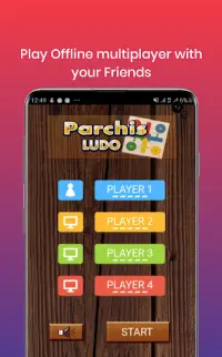 Classic Ludo Parchisi Game Screen Shot 0