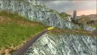 Mountain bus simulator game Screen Shot 0