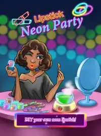Lipstick Neon Party - BFF Fun Screen Shot 2