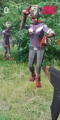AR - Zombie Shooter Survival Screen Shot 3