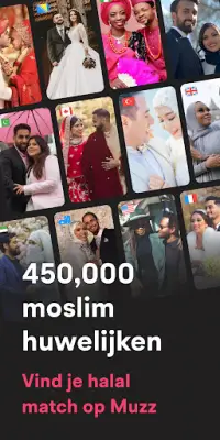 Muzz: Moslim Dating & Huwelijk Screen Shot 0