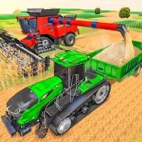 농장 트랙터 마을 수확 시뮬레이션