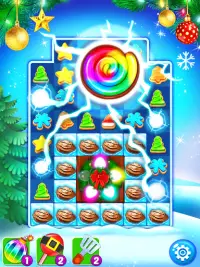 Christmas Cookie: Match 3 Game Screen Shot 7
