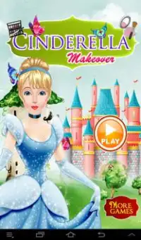 Cinderella make up games Screen Shot 0