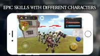 Viking Knights vs Zombies - Endless Battle Run Screen Shot 1