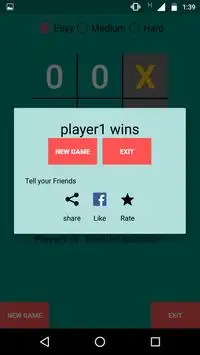 Tic Tac Toe Screen Shot 3
