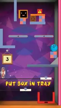 Happy Box - Physics Puzzle Dash Screen Shot 2