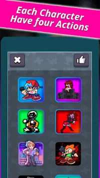 FNF All friday Characters Song Button simulator Screen Shot 5
