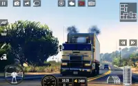Euro Truck Driving Game 3D Screen Shot 1