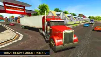 Euro Vrachtauto Het rijden 2018 - Truck Simulator Screen Shot 3