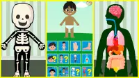 Body Parts for Kids Screen Shot 1