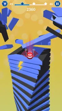 Blast Stack Ball- Helix Drop Crash Screen Shot 3