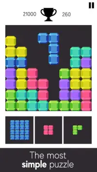 Blok Puzzle Super Ringan Screen Shot 1