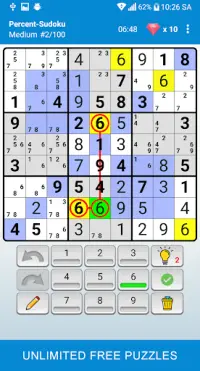 Sudoku - Classic Puzzle Game Screen Shot 4