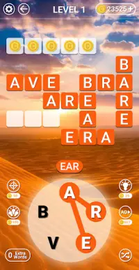 Word Connect - Wordscapes Crossword Search Puzzle Screen Shot 2