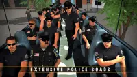 รถตำรวจเกมขับรถ 3D Screen Shot 3