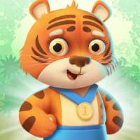 Jungle Town: Jogos infantis para jogos de 3-5 anos