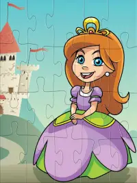 Princess Puzzles Fairy Tales Screen Shot 0