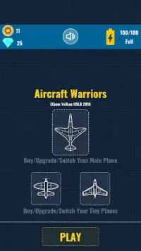 Aircraft Warriors Screen Shot 2