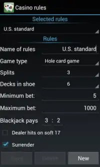 Blackjack Simulator FREE Screen Shot 5