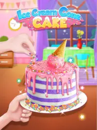 Ice Cream Cone Cake - Sweet Trendy Desserts Screen Shot 3