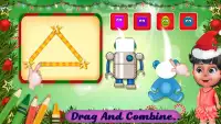 Christmas Learn Geometry Shape For Kids Screen Shot 1