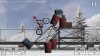 Bike Trial Snow Ride Screen Shot 1