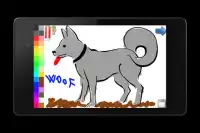 Libro para colorear: perros Screen Shot 4