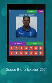Guess the cricketer - New Cricket Quiz 2021 Screen Shot 14