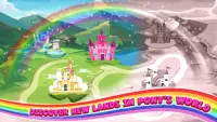 Pony Go : Drawing Race - Rainbow Paint Lines Screen Shot 4