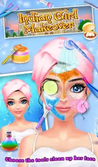 Indian Doll Makeup and Dressup Screen Shot 1