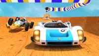GT Racing Vintage -Mobil Ekstrim Stunts Mega Ramps Screen Shot 1