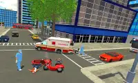 Ambulance Driver Rescue Duty : Ambulance Sim 2018 Screen Shot 0