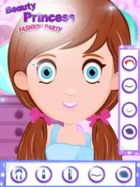 Kecantikan Putri Mode Party Screen Shot 8