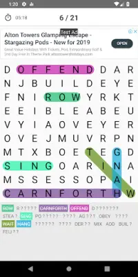 Find Word - Word Search Puzzle Screen Shot 1